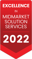 Excellence in Midmarket Solution Services Badge 2022 x300